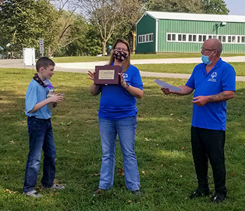 2020 Volunteer of the Year-Special Olympics Gibson County Indiana